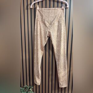 Olympia Tan‎ Patterned leggings Sz S